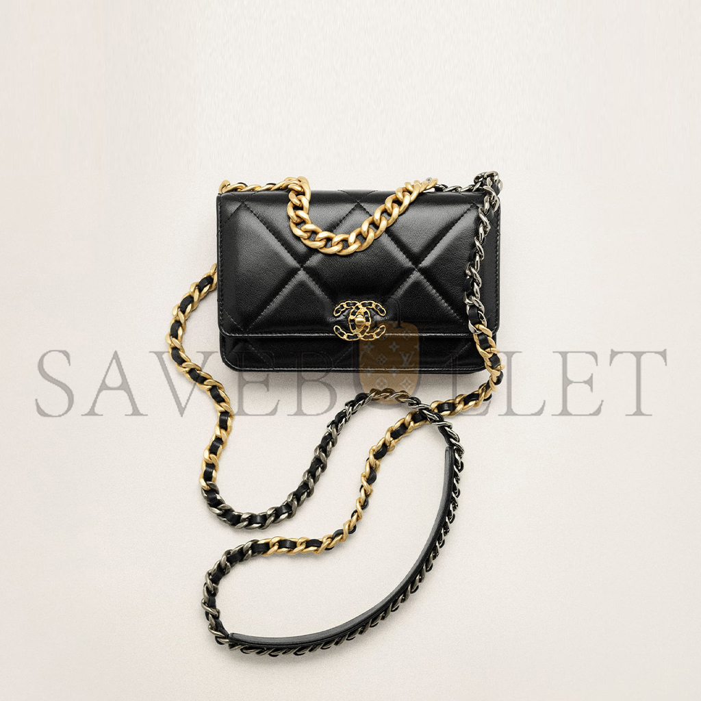 CHANEL MASTER 19 WALLET ON CHAIN AP3267 (19.5*12*3.5cm)